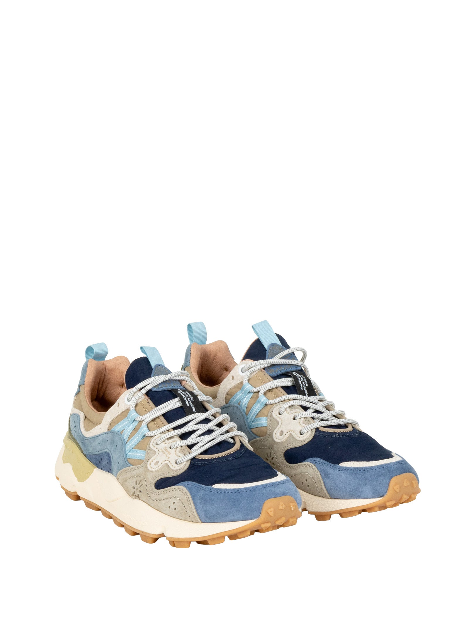 Flower Mountain Sneakers Navy Blu Kaki