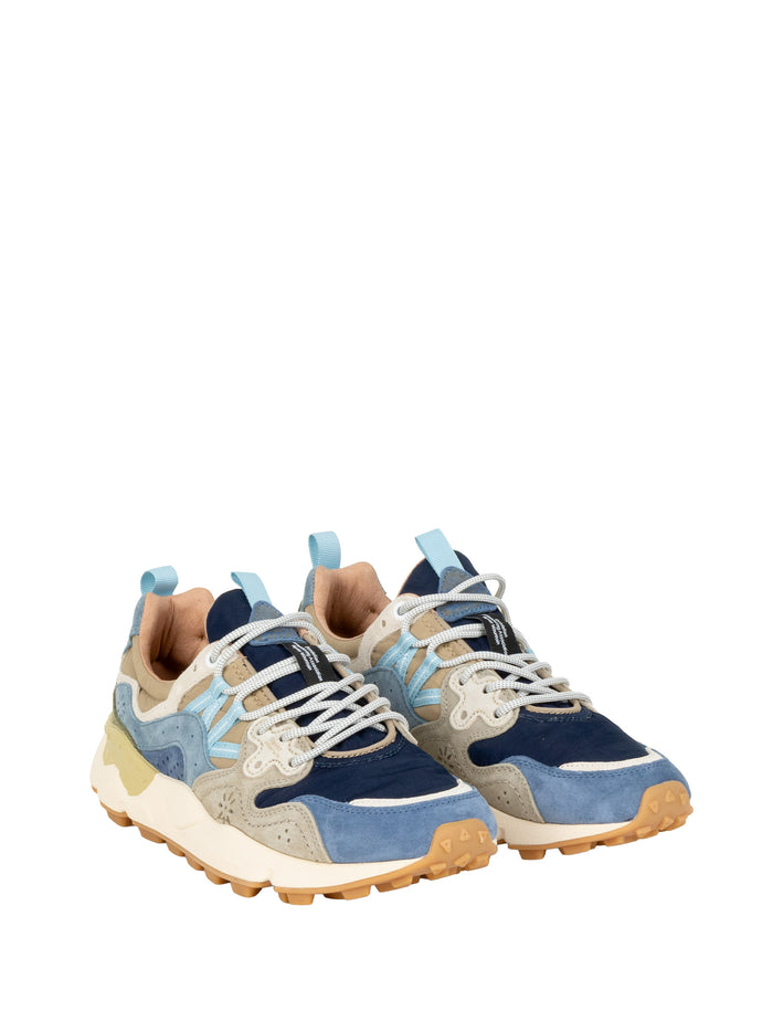 Flower Mountain Sneakers Navy Blu Kaki