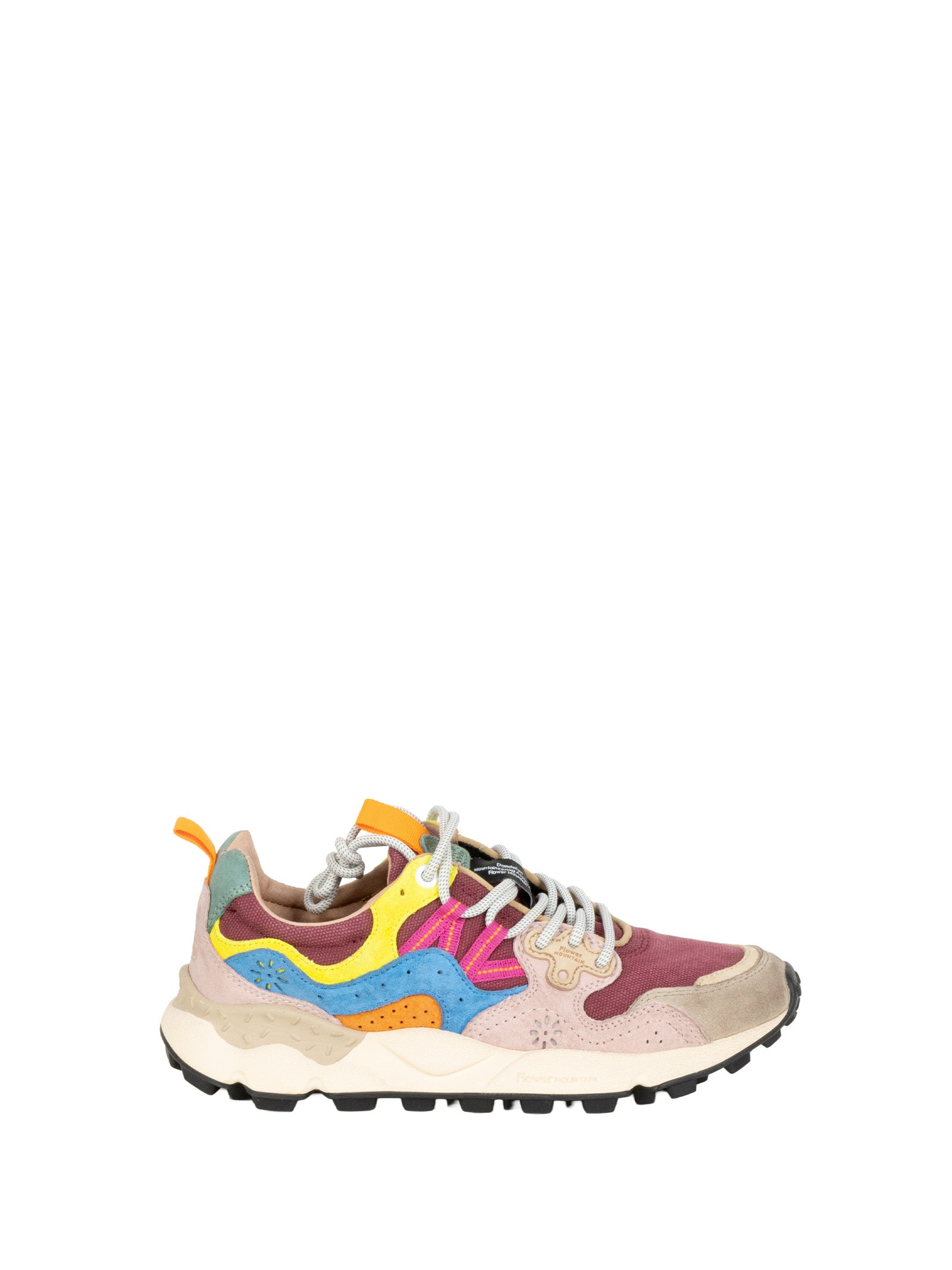 Flower Mountain Sneakers Taupe Brown Azure