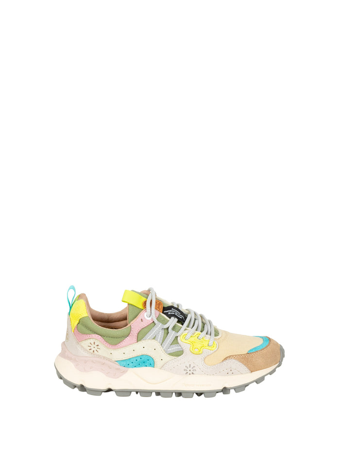 Flower Mountain Sneakers Beige White Ivory