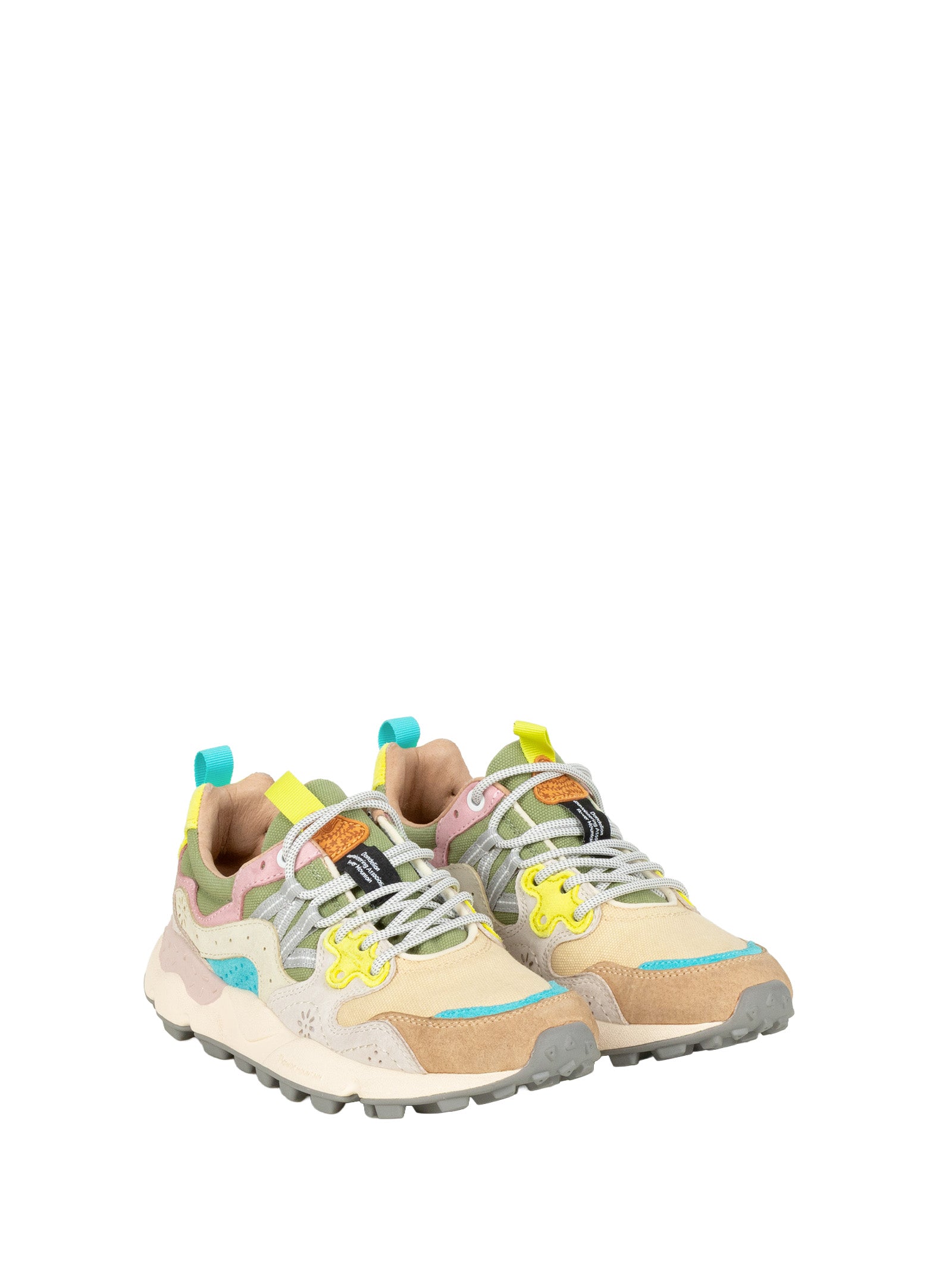 Flower Mountain Sneakers Beige White Ivory
