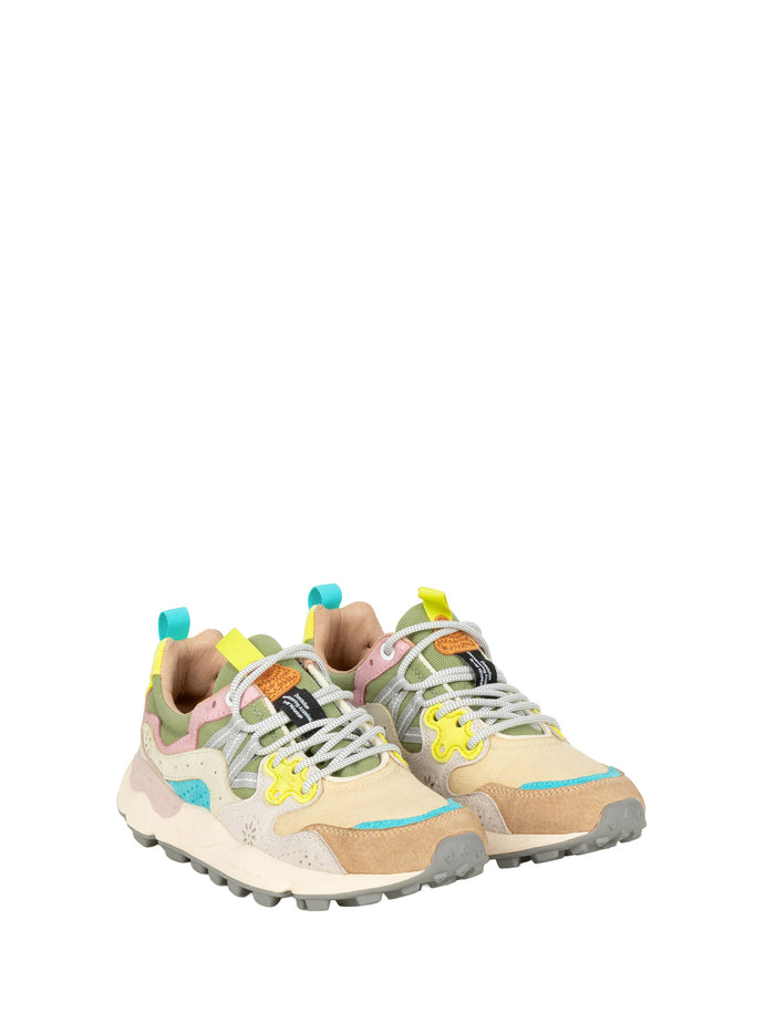 Flower Mountain Sneakers Beige White Ivory