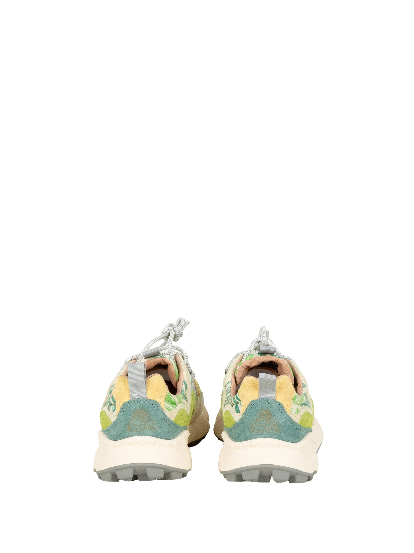 Flower Mountain Sneakers Paint Lime