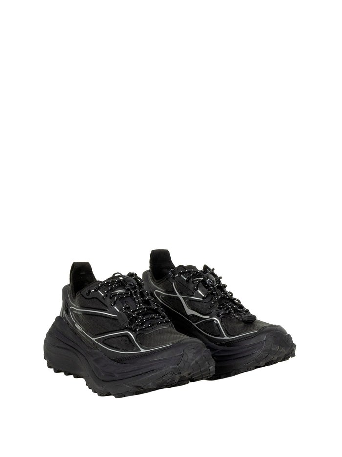 Hoka Sneakers Black Textiel Rubber