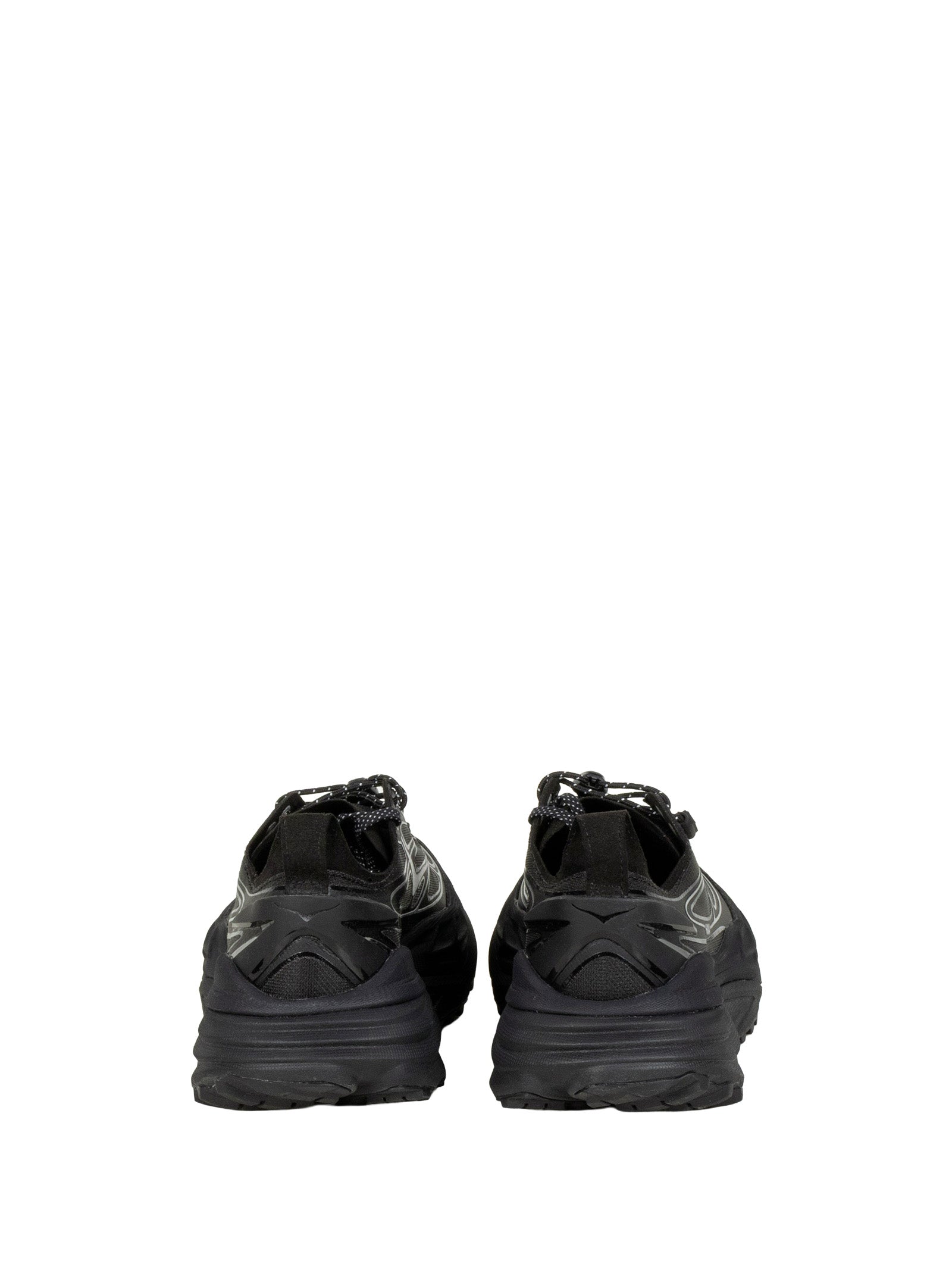 Hoka Sneakers Black Textiel Rubber