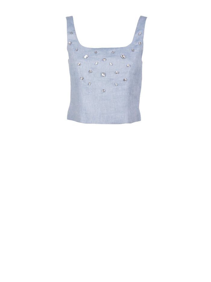 Marella Top Clear Blue