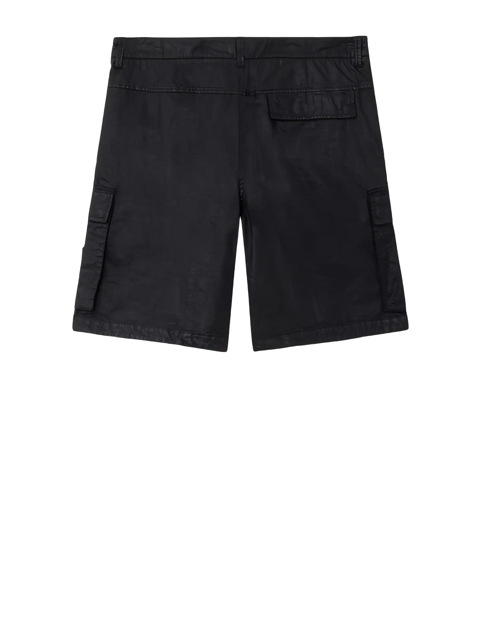 Stone Island Shorts Black Fibra Poliammidica
