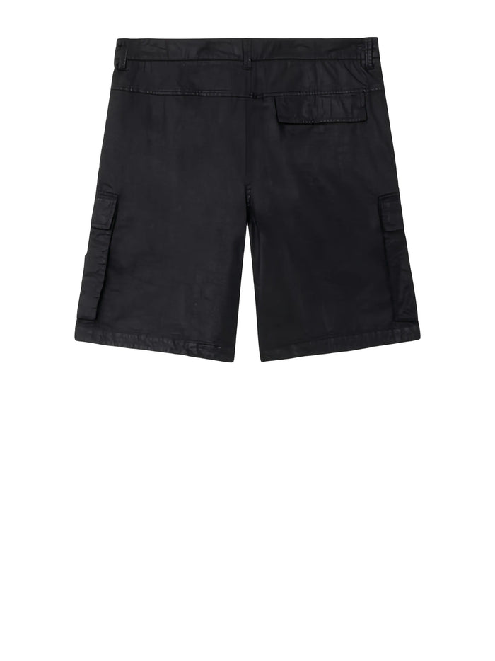 Stone Island Shorts Black Fibra Poliammidica