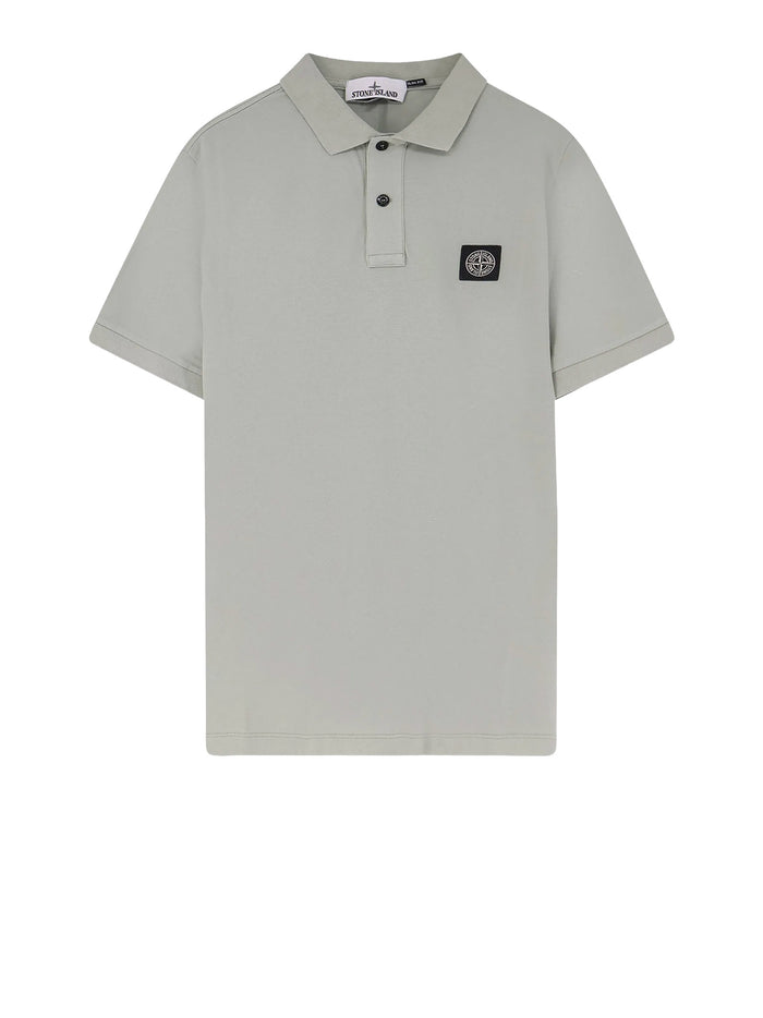 Stone Island T-Shirts And Polos Sage Elastan + Cotone
