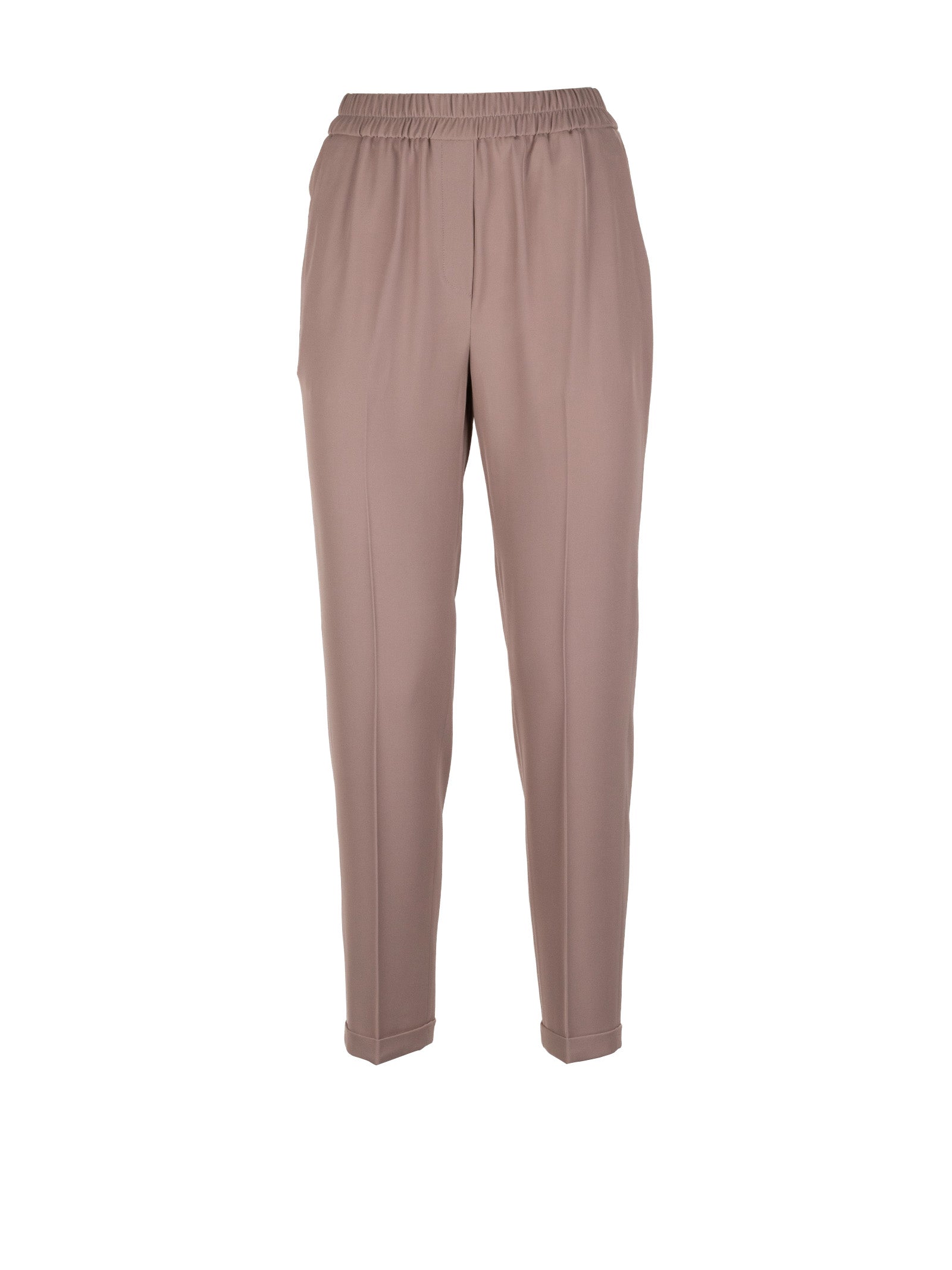 Via Masini 80 Trousers Beige