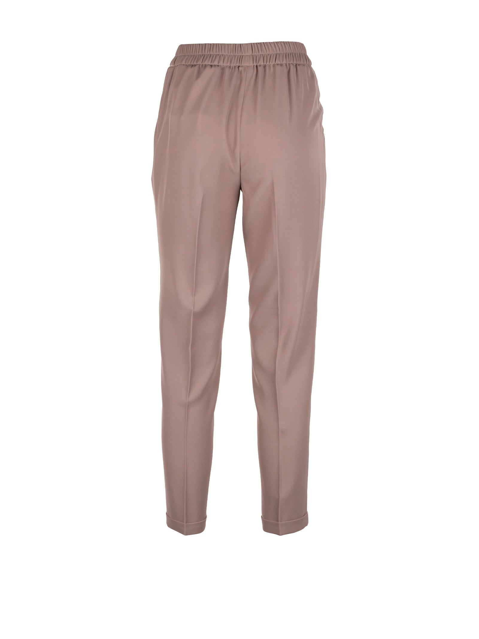 Via Masini 80 Trousers Beige