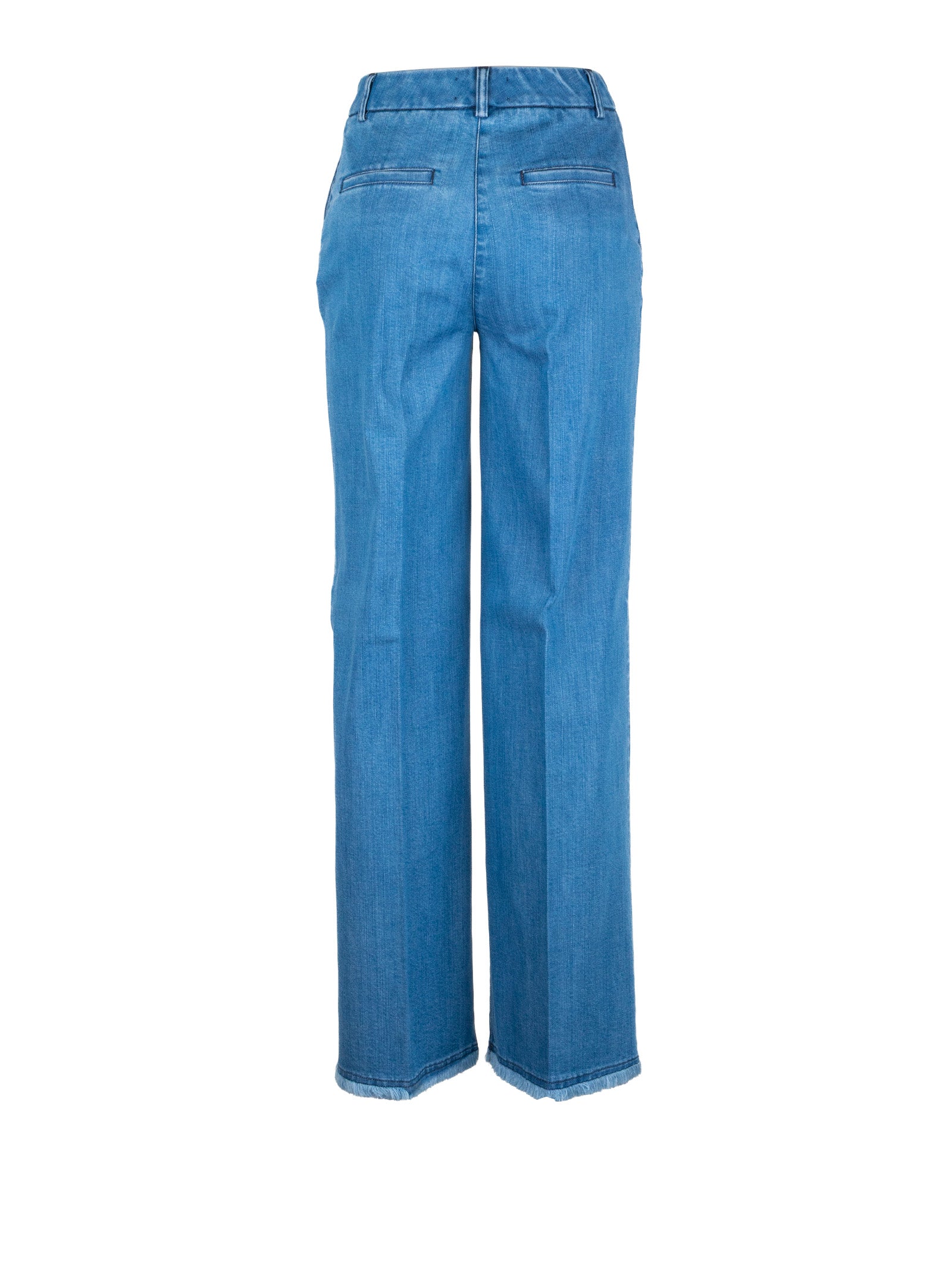 Via Masini 80 Trousers Blu Chiaro Delave