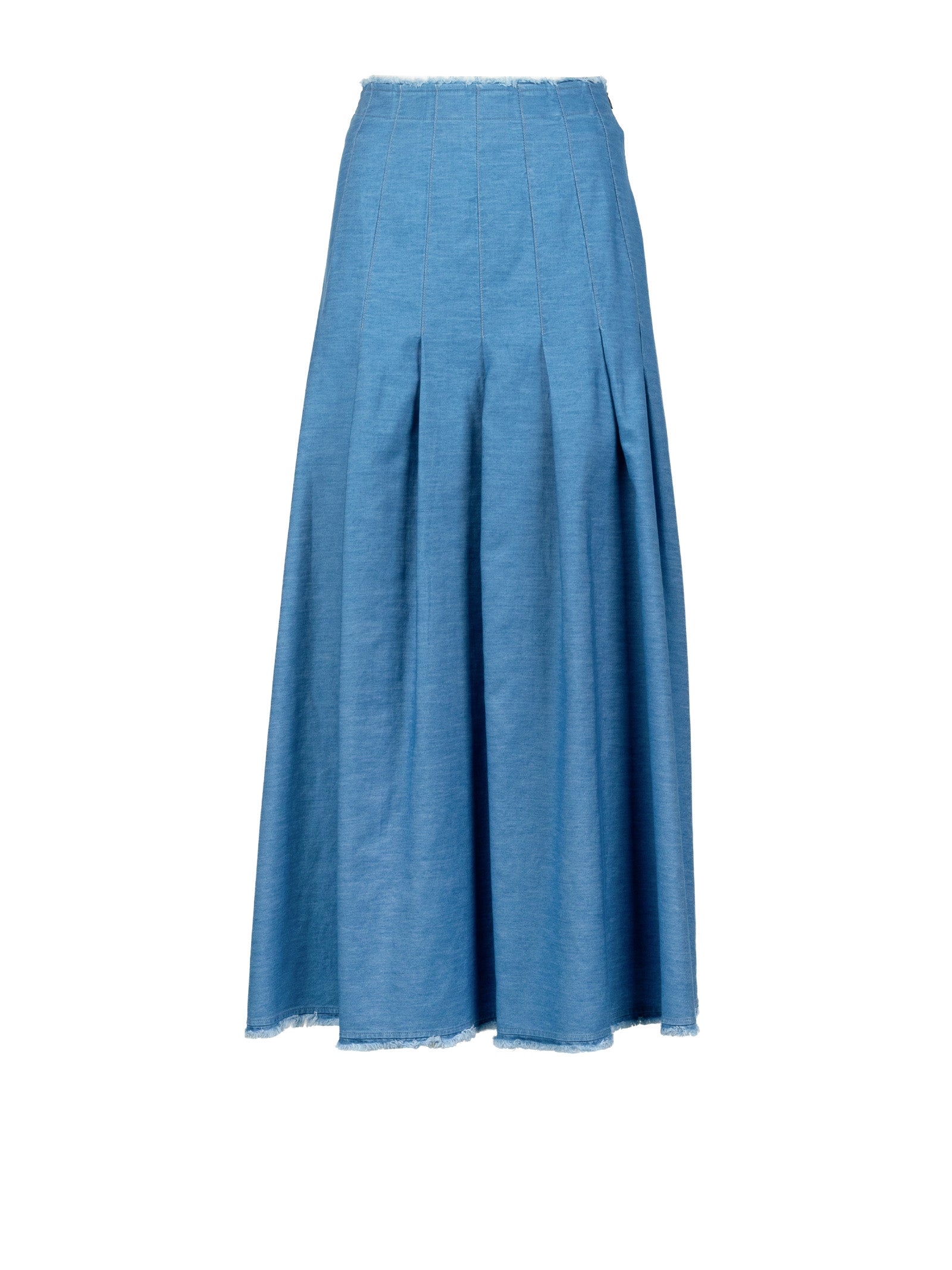 Via Masini 80 Skirts Blu Chiaro Delave