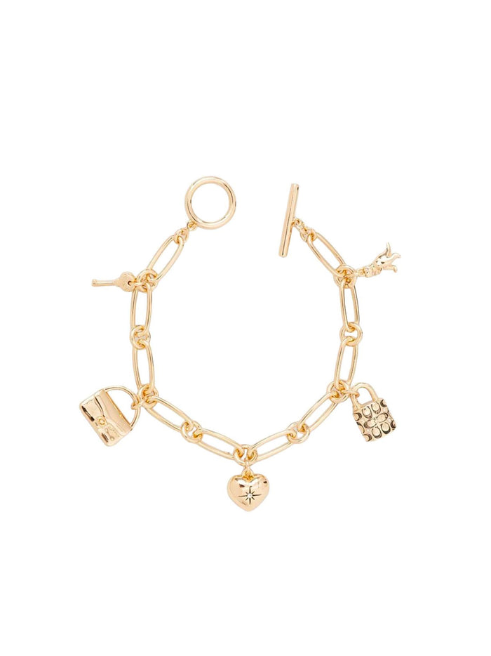 Coach Bijoux Golden Brass