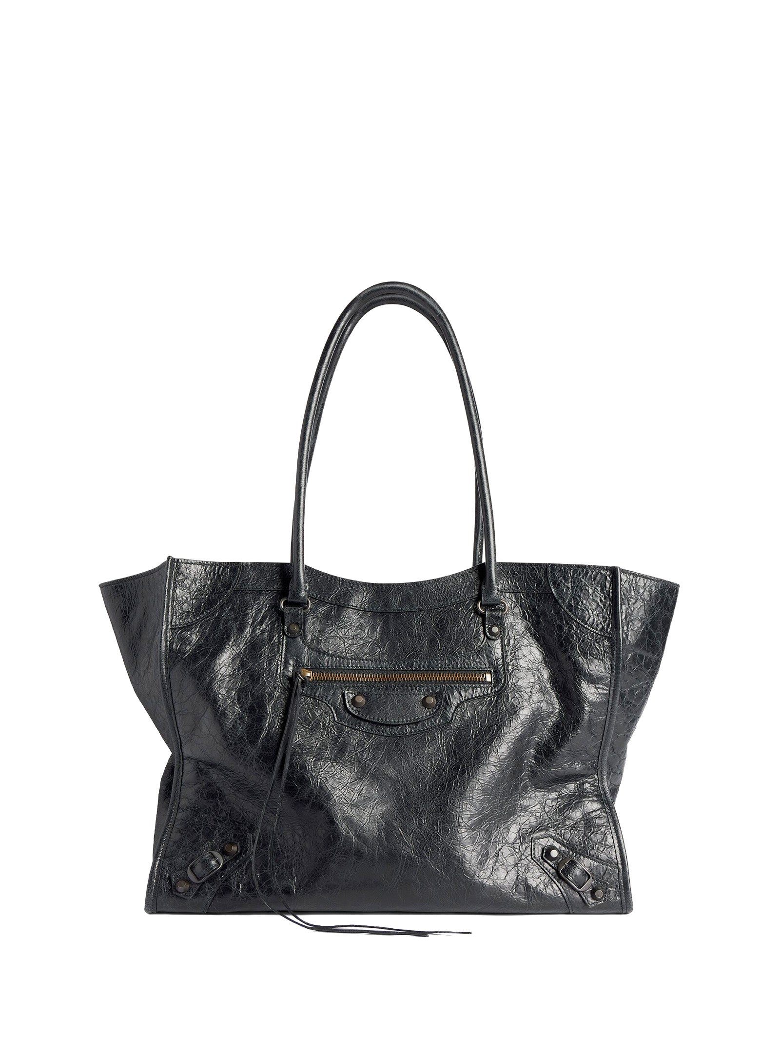 Balenciaga Bags Black Lamb Leather