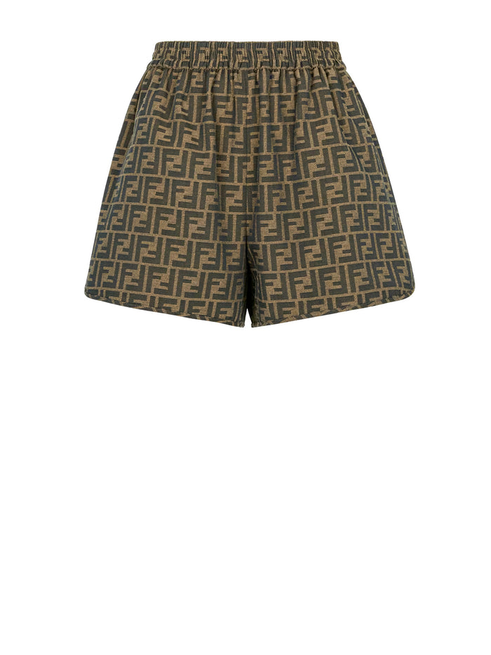 Fendi Shorts Tobacco