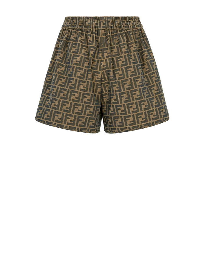 Fendi Shorts Tobacco