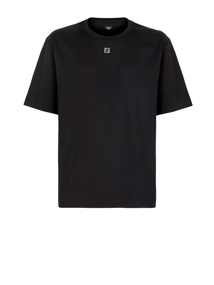 Fendi T-shirts and Polos Black