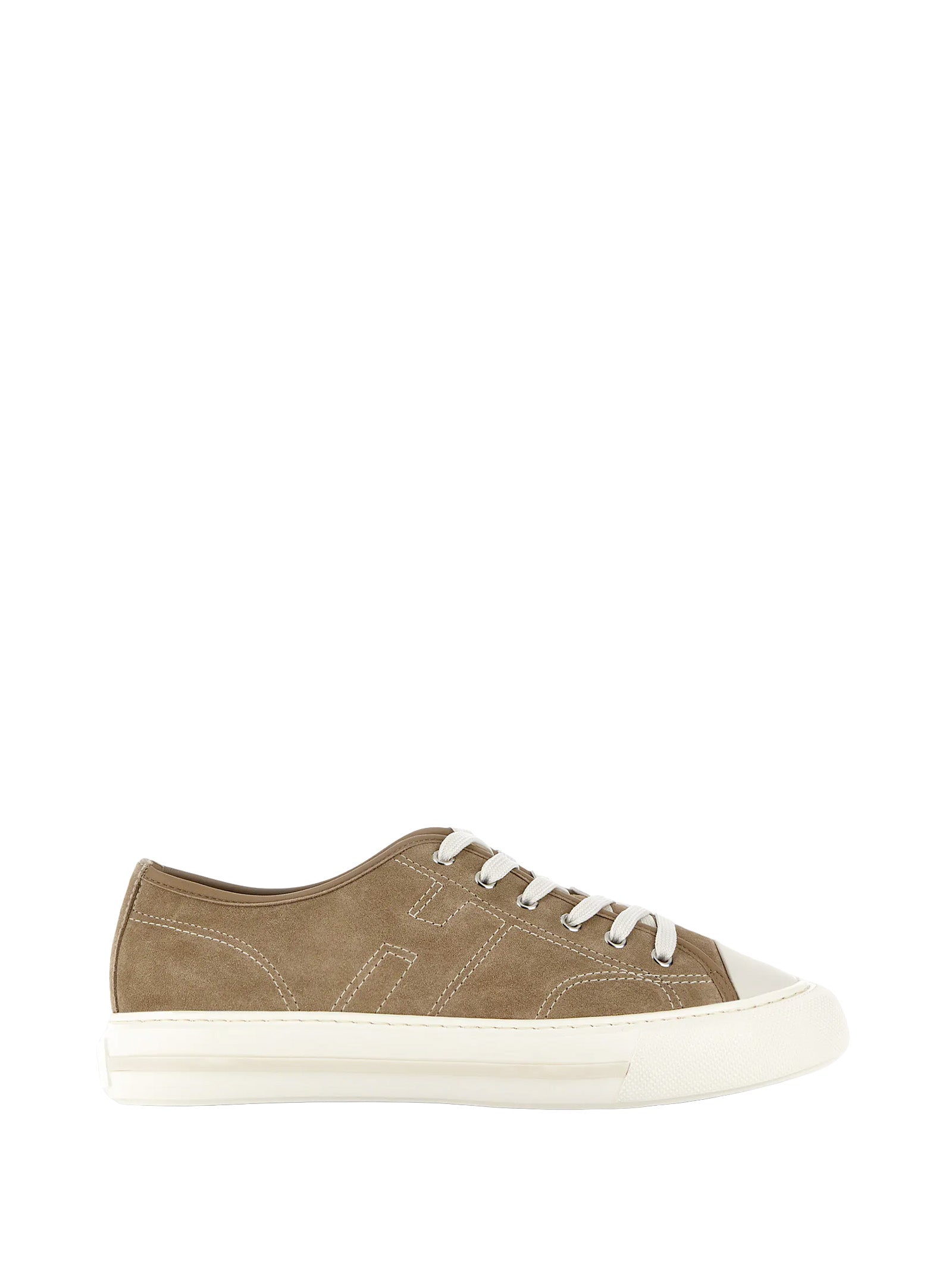 Hogan Sneakers Beige Leather