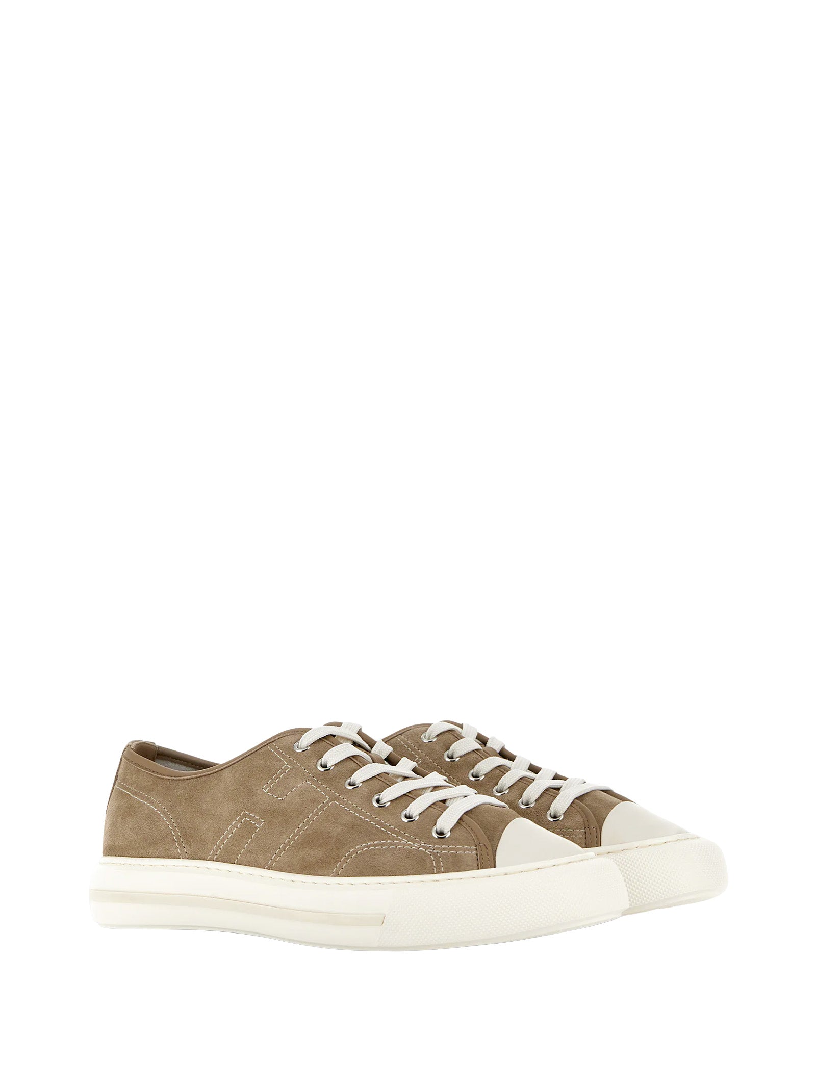 Hogan Sneakers Beige Leather