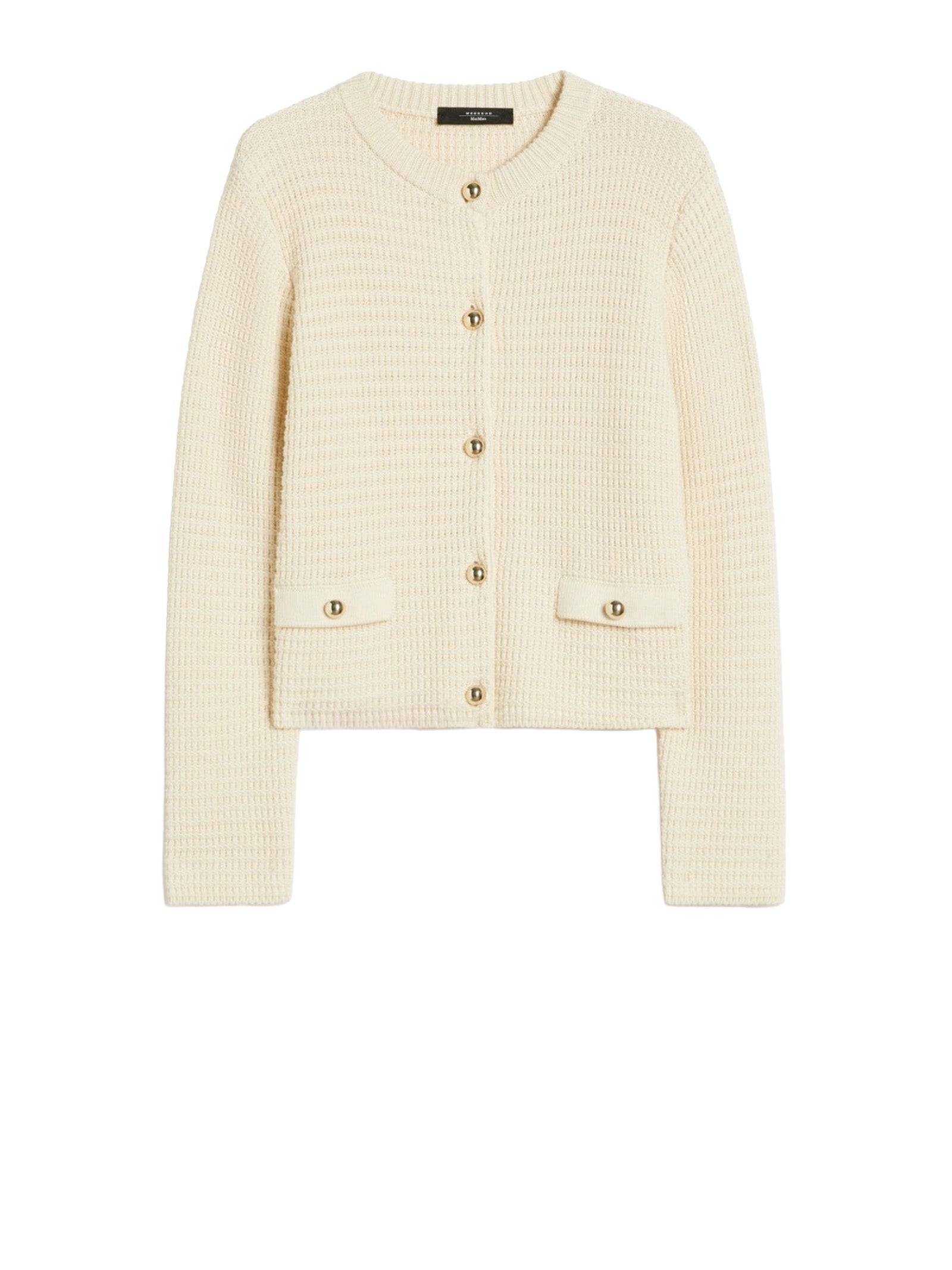Max Mara Weekend Sweaters Beige Cotone Poliestere
