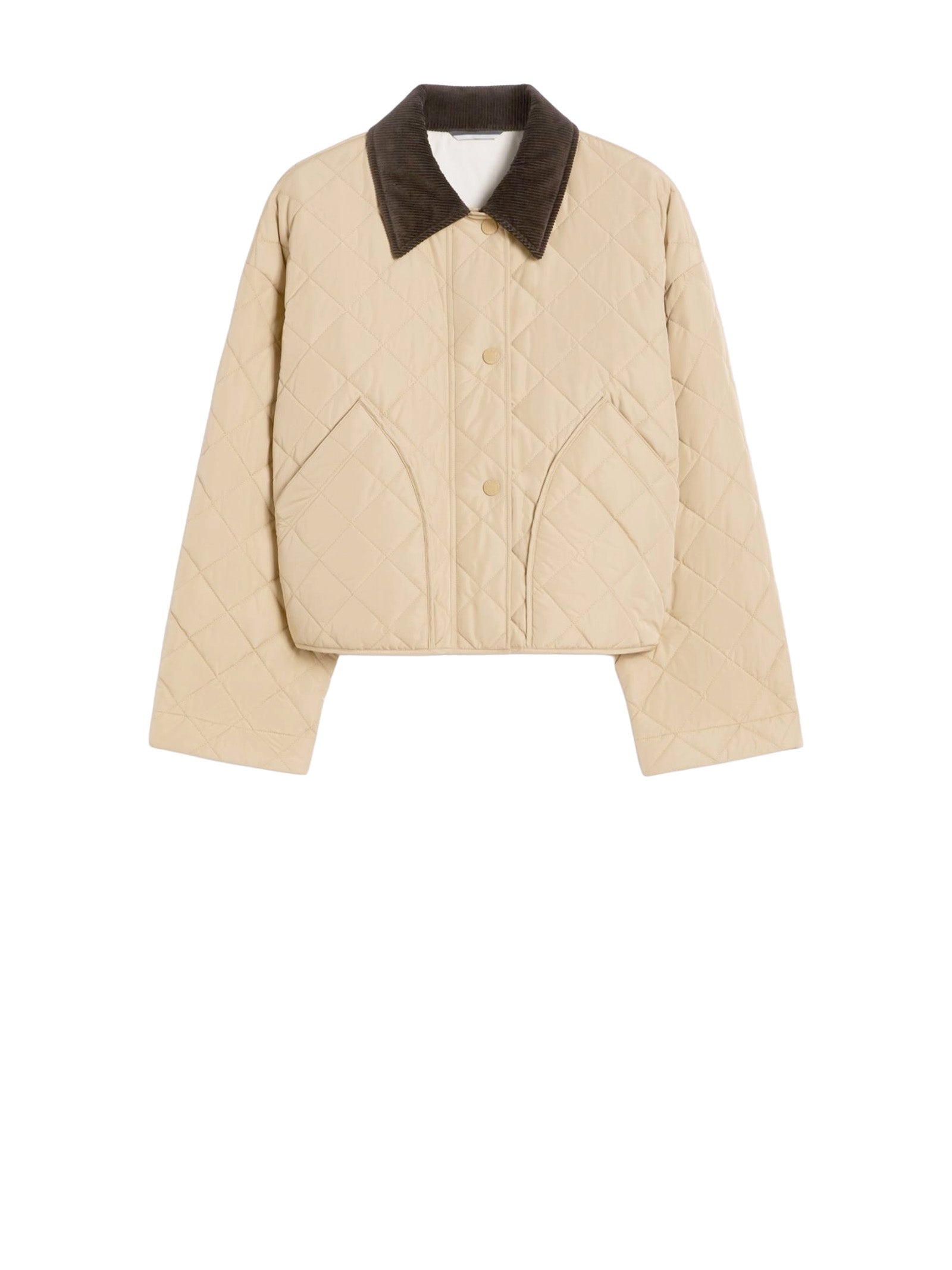 Max Mara Weekend Coats Beige Poliestere