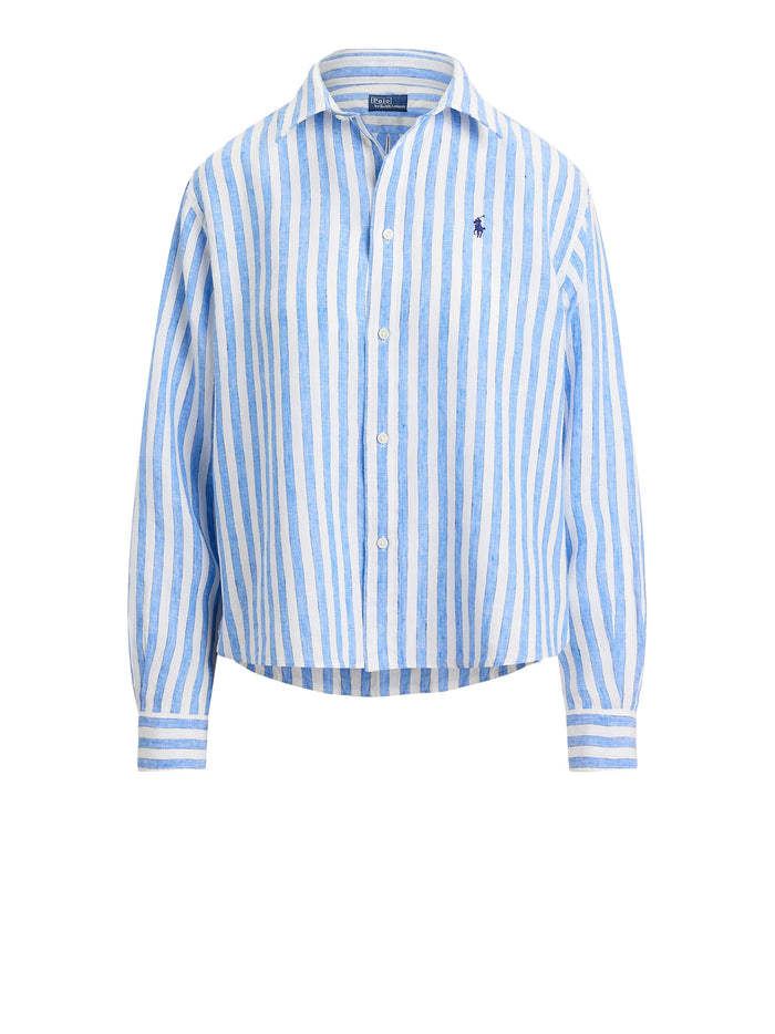 Polo Ralph Lauren Shirts White Blue Multi