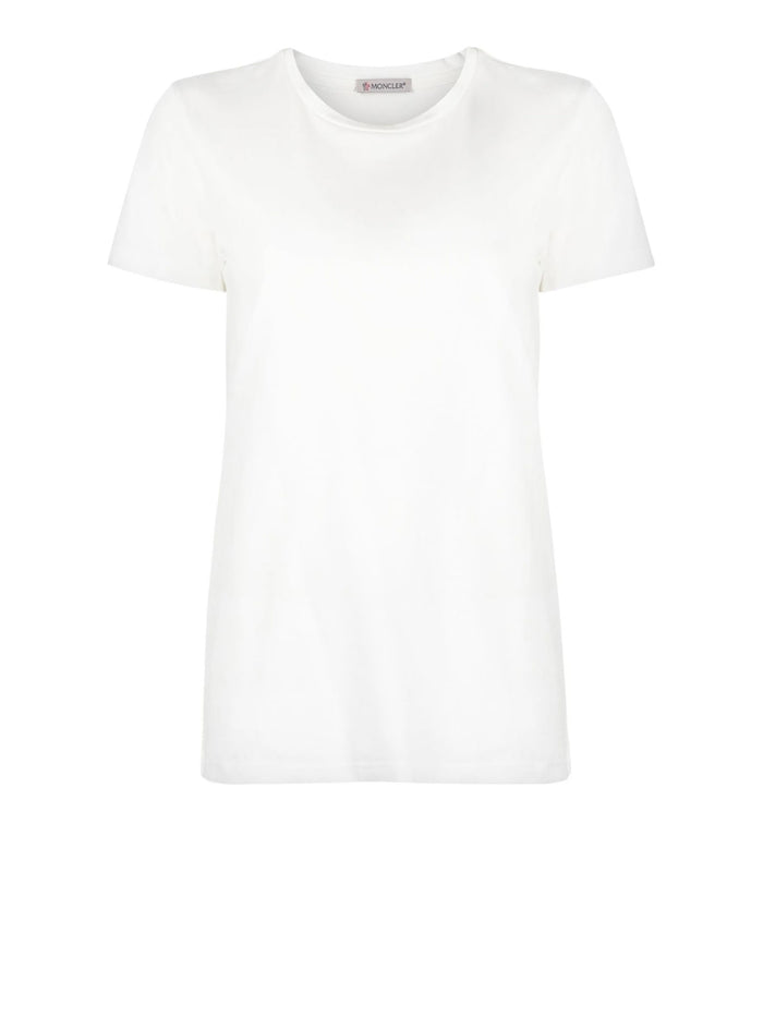 Moncler T-shirts and Polos White Cotton