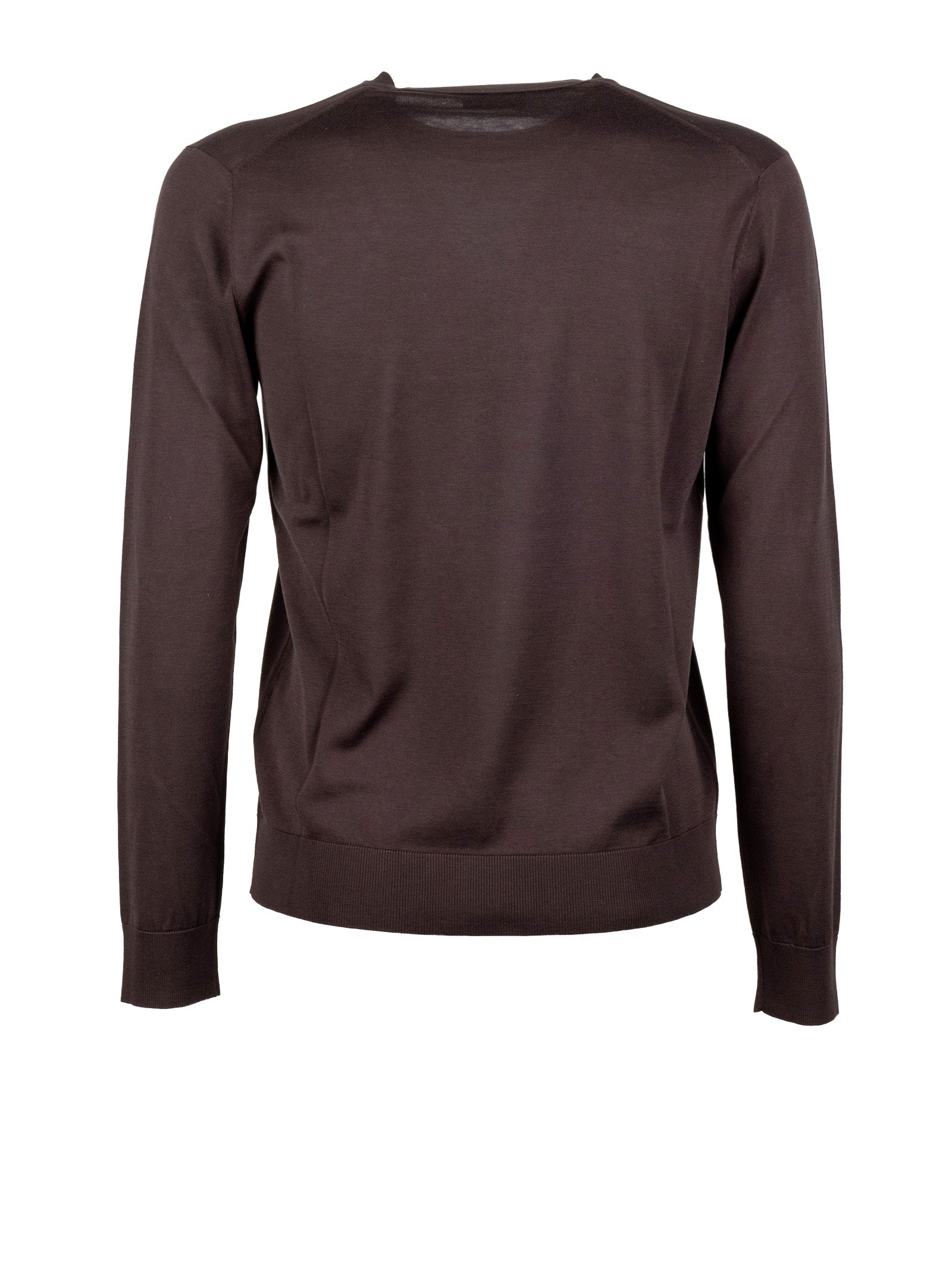 Paolo Pecora Sweaters Marrone Scuro