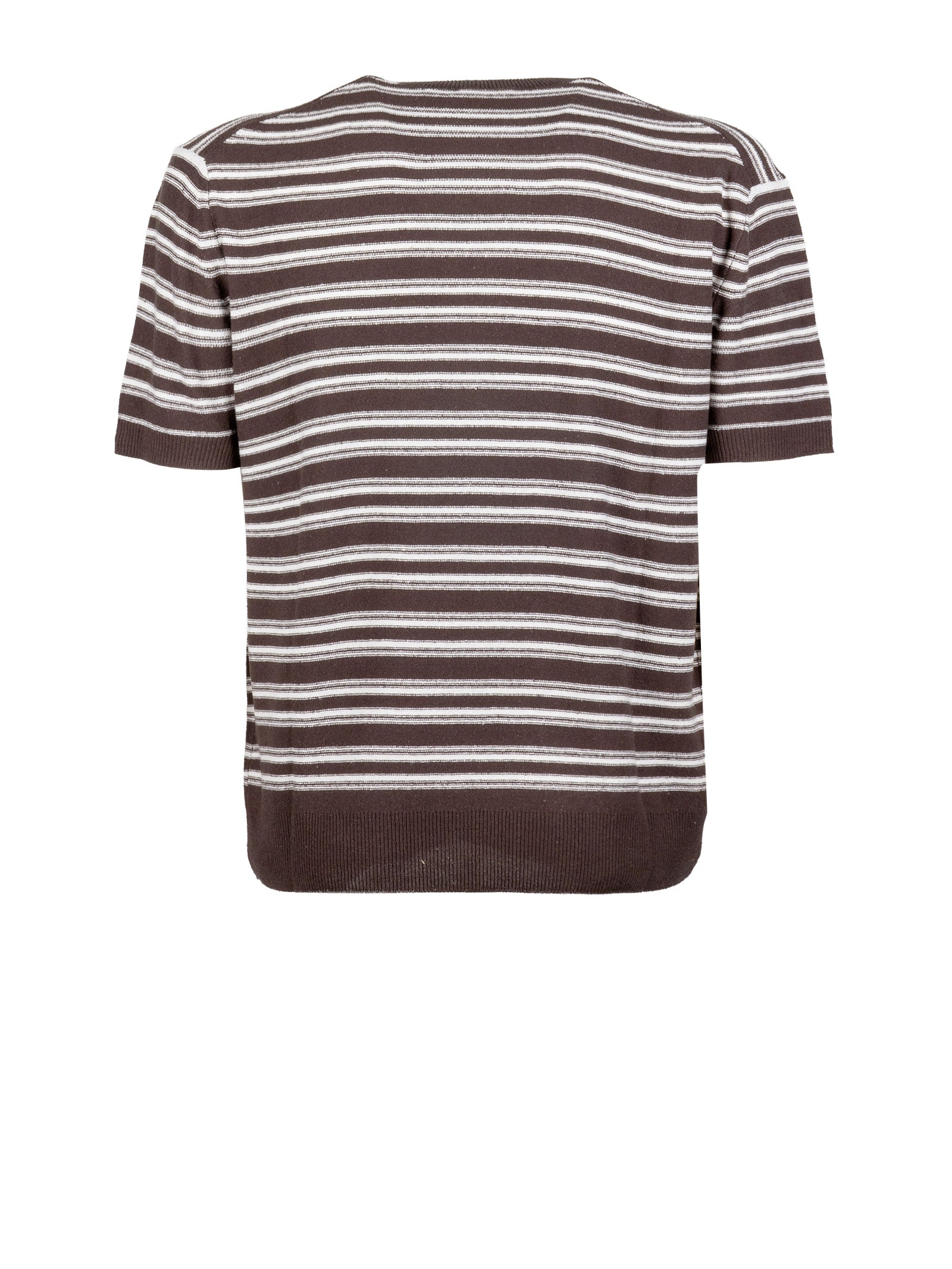 Paolo Pecora T-Shirts And Polos Marrone Scuro