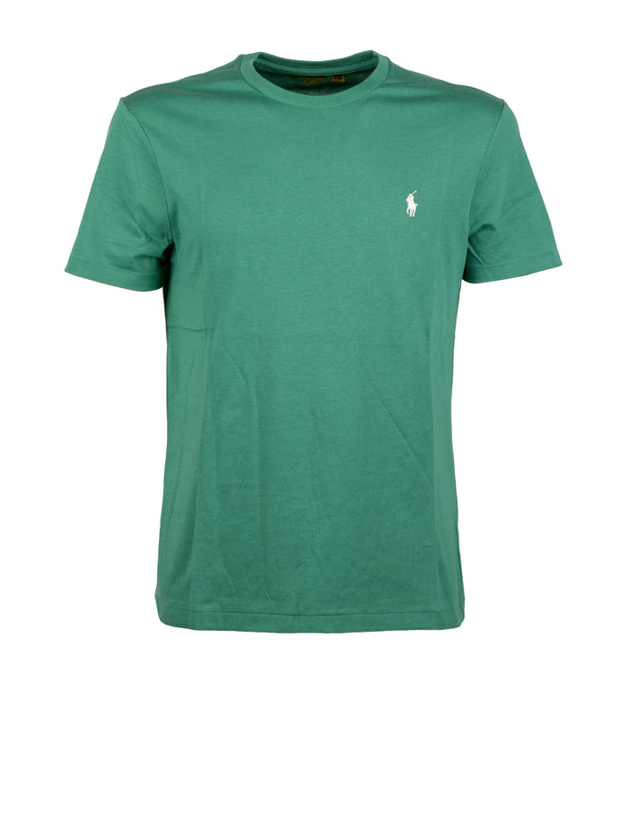 Polo Ralph Lauren T-Shirts And Polos Antique Green/ Cream