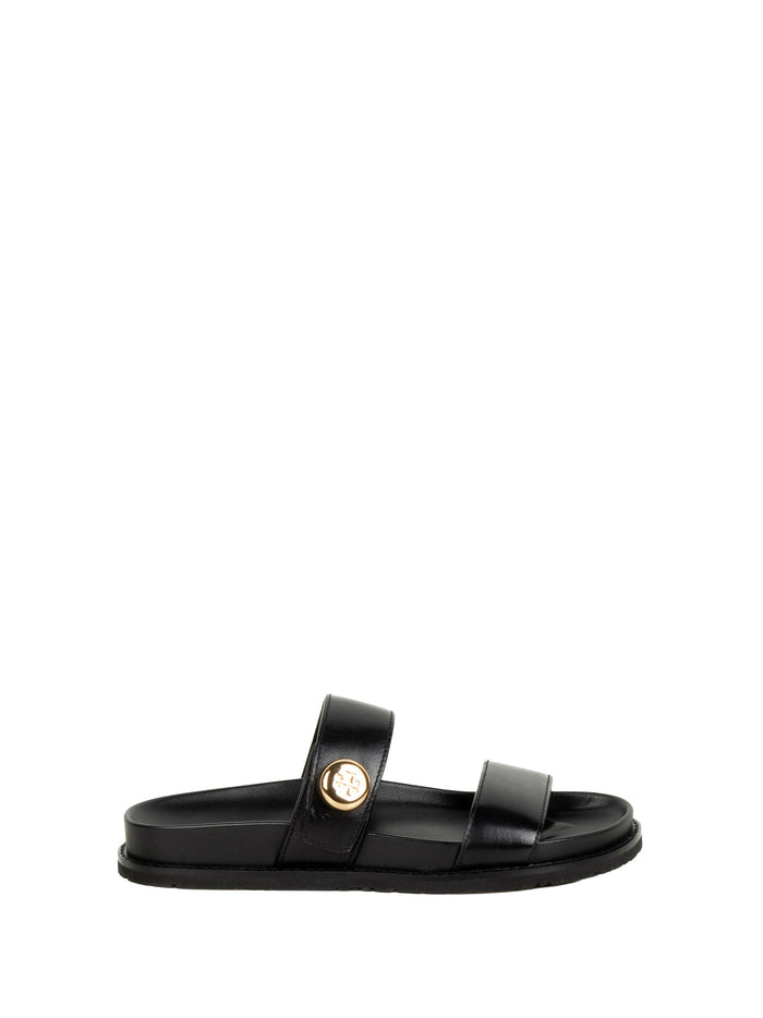 Tory Burch Sandals Perfect Black Bovine Leather