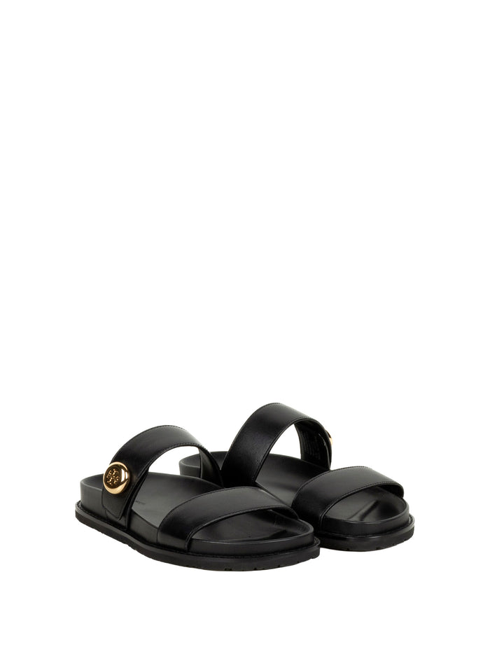 Tory Burch Sandals Perfect Black Bovine Leather