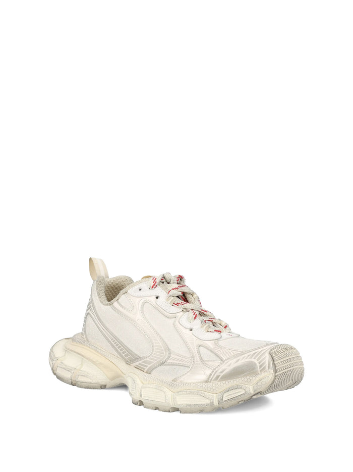 Balenciaga Sneakers Beige Mix / Red Polyurethane Polyester