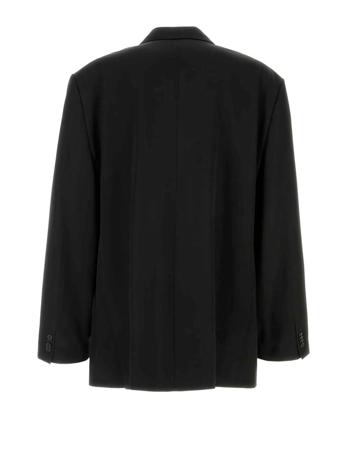 Balenciaga Jackets Black Wool