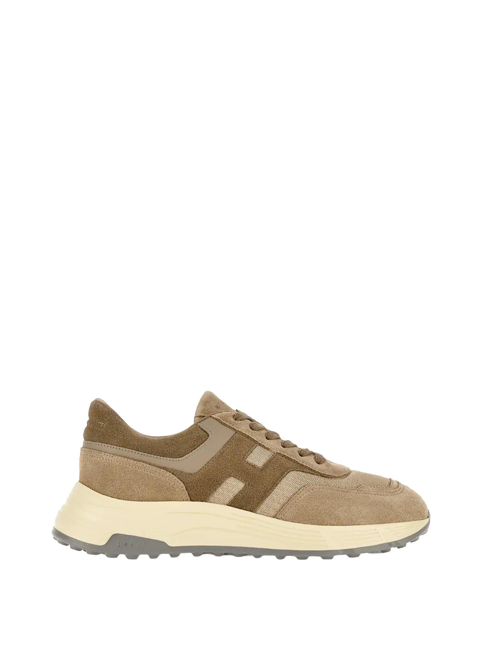 Hogan Sneakers Beige Leather