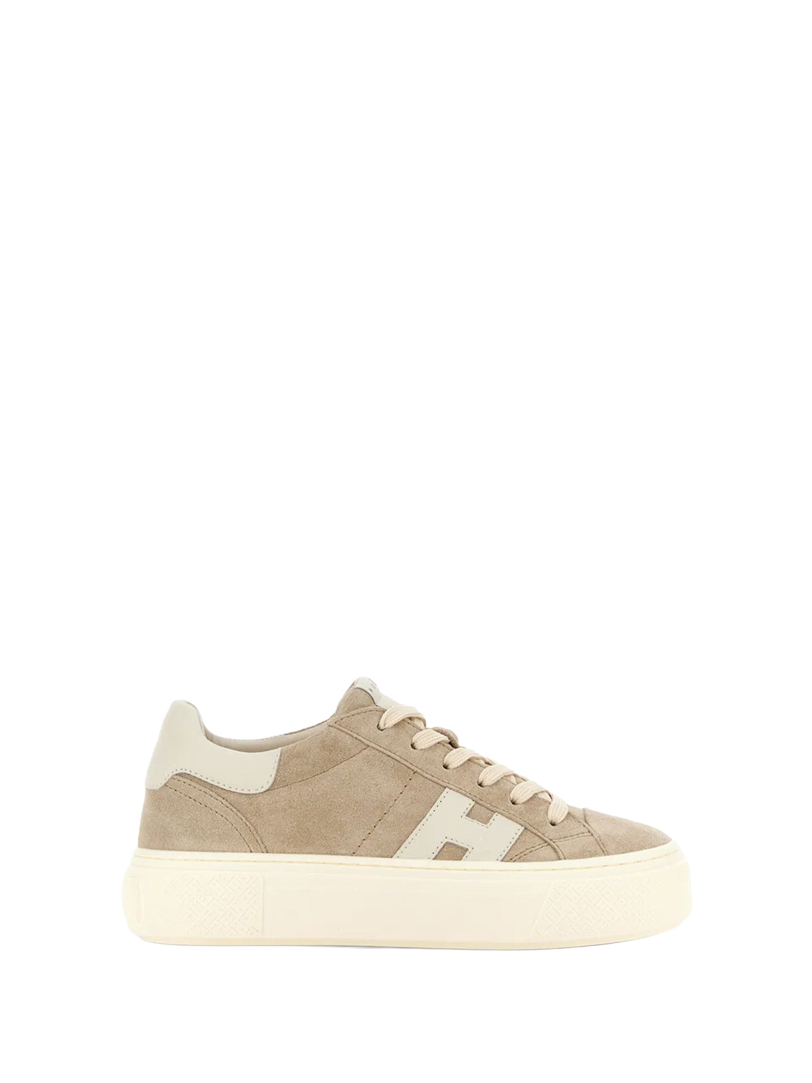 Hogan Sneakers Taupe Leather