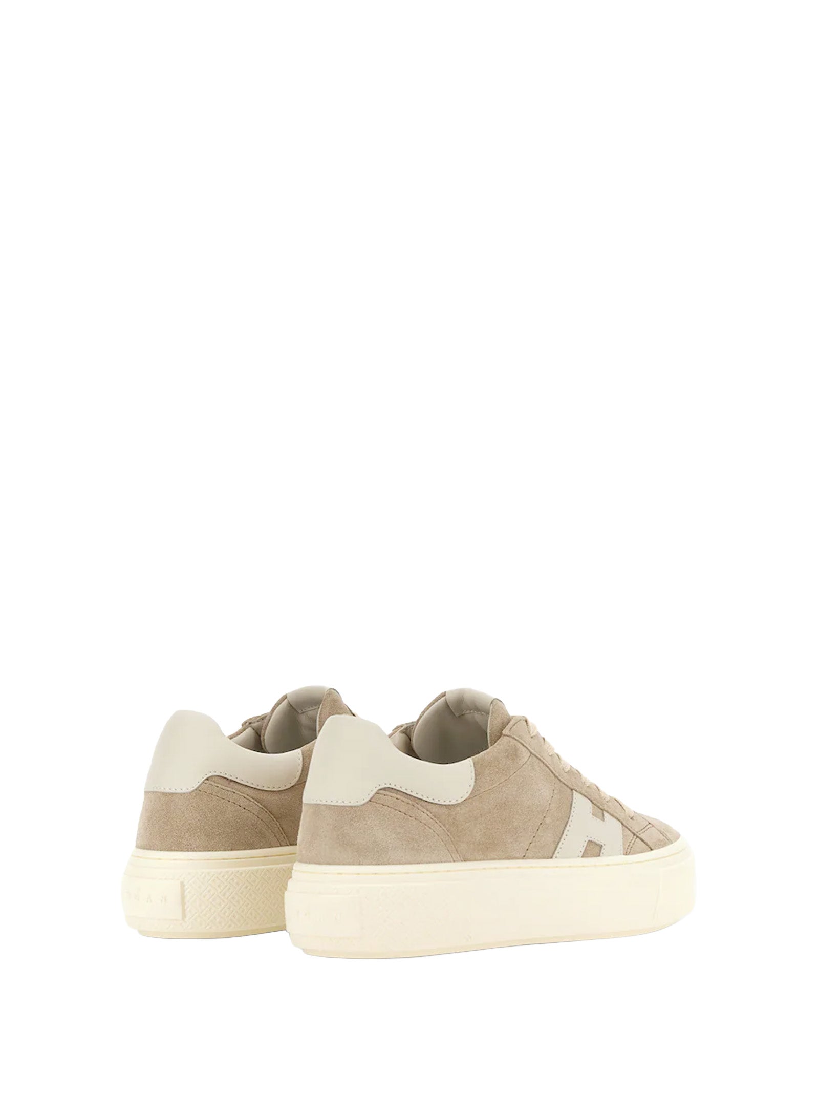 Hogan Sneakers Taupe Leather