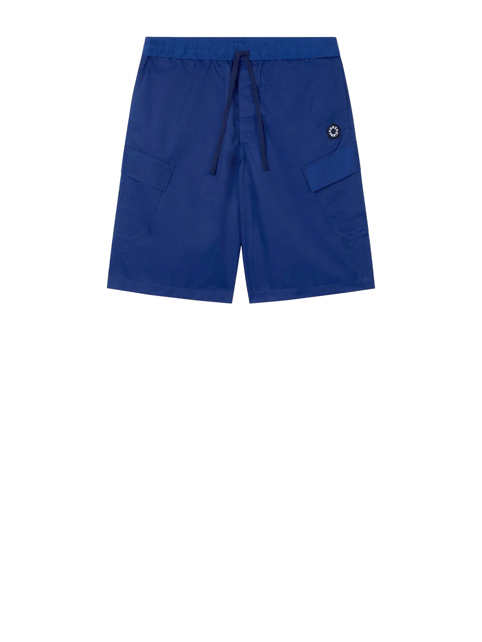 Kenzo Shorts Deep Sea Blue Polyamide Polyester