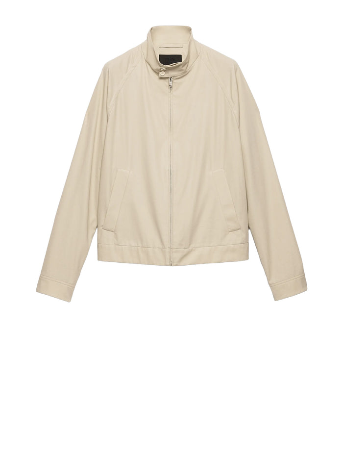 Prada Coats Sand Cotton
