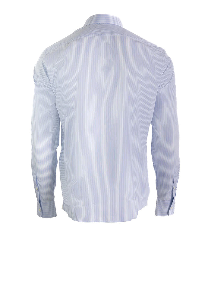 Prada Shirts Cielo Bianco Cotton