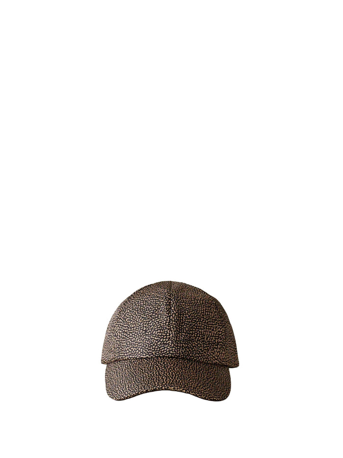 Borbonese Hats Op Naturale/ Nero