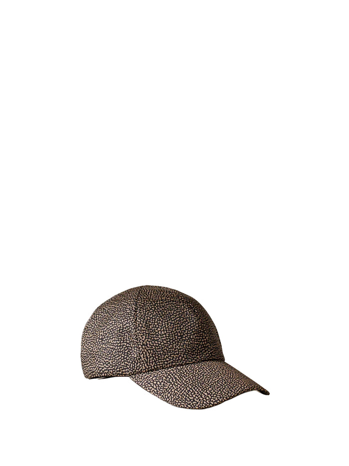 Borbonese Hats Op Naturale/ Nero