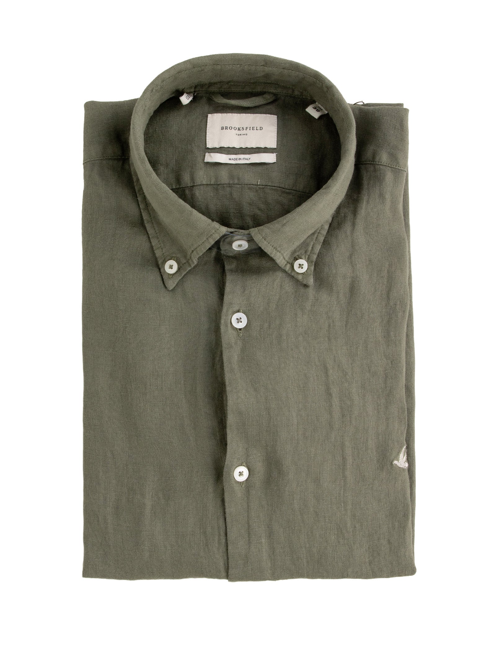 Brooksfield Shirts Alligator Linen
