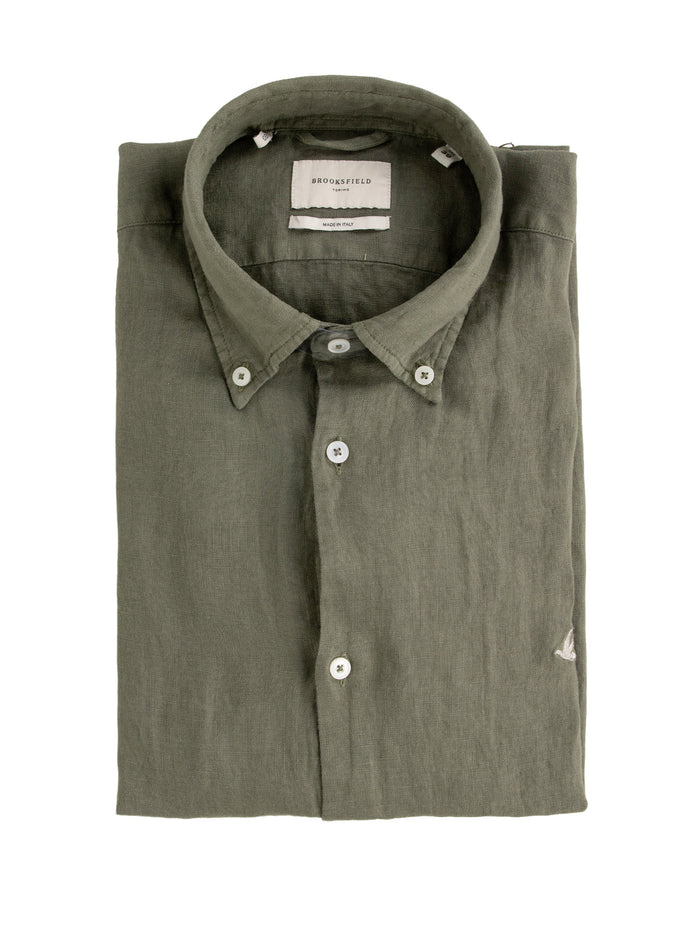 Brooksfield Shirts Alligator Linen