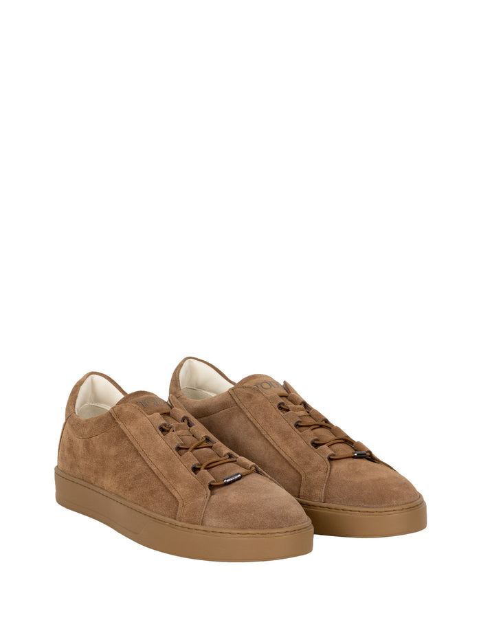 Tods Sneakers Noce Chiaro Calfskin