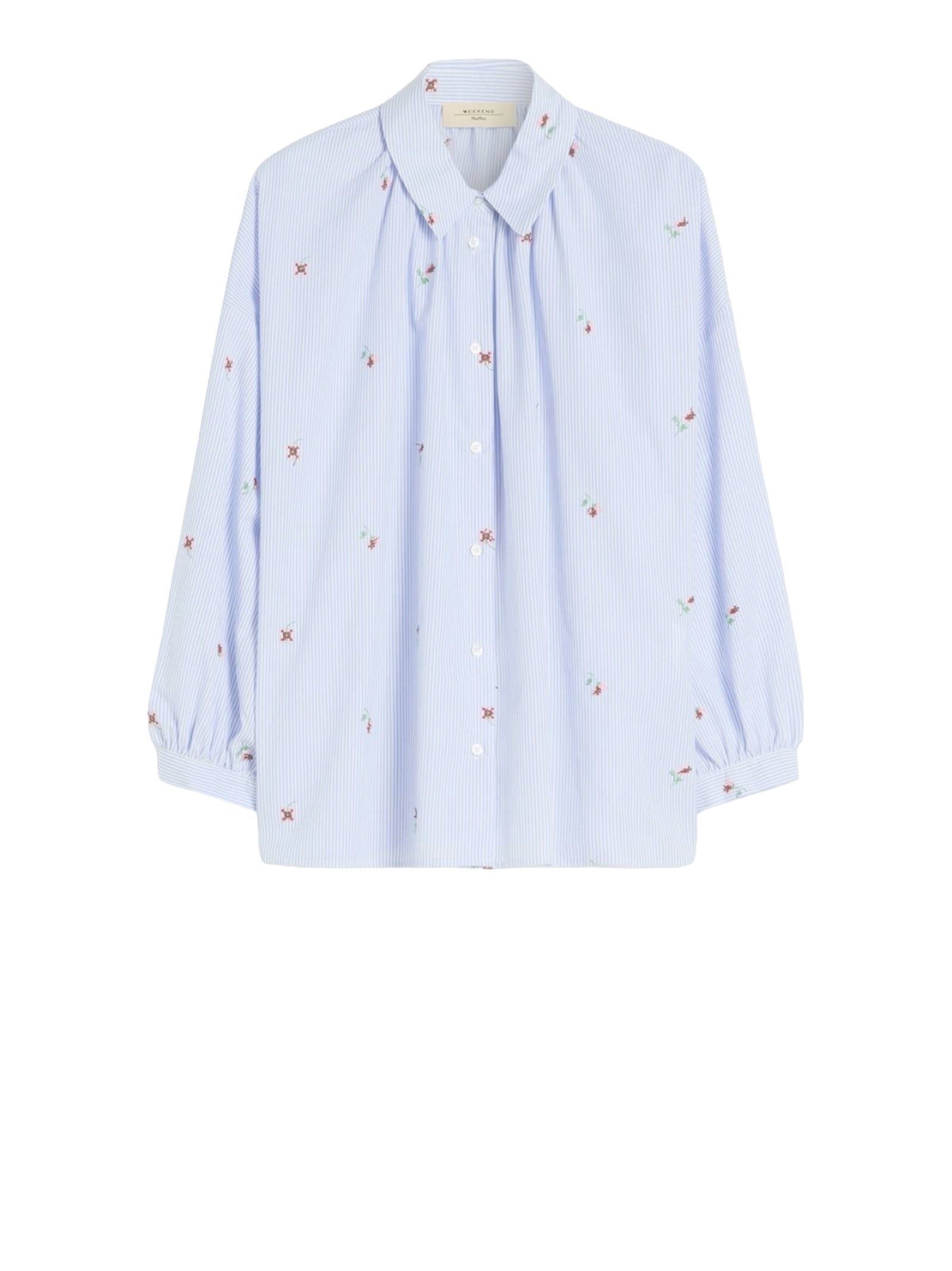 Max Mara Weekend Shirts Riga Azzurra Rose