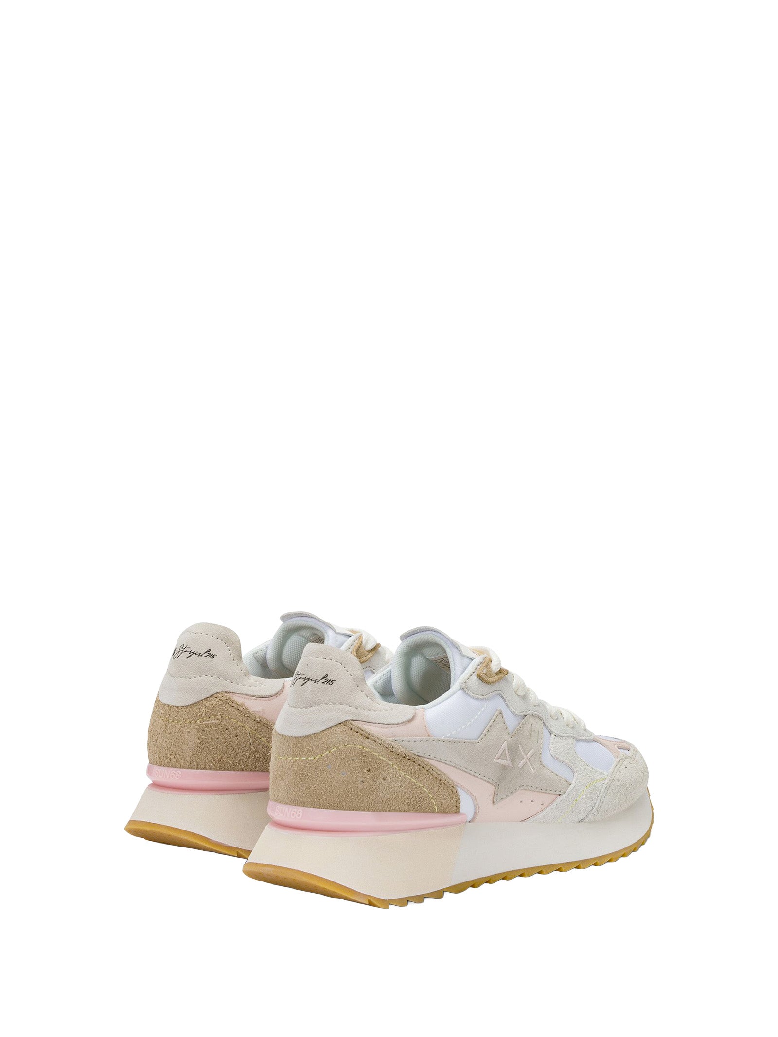 Sun 68 Sneakers White