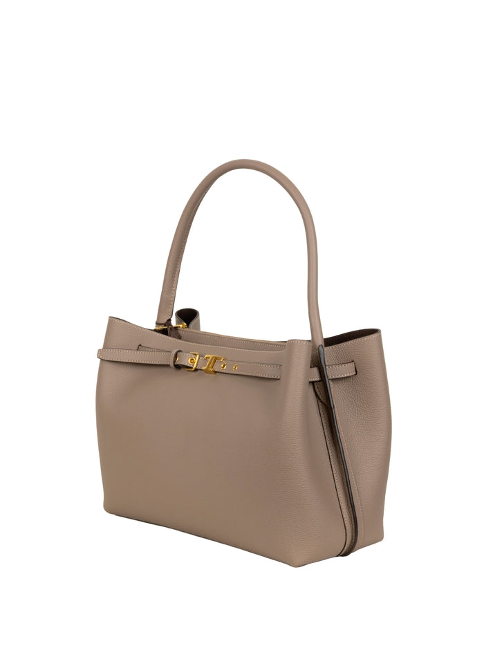 Tods Bags Creta Chiaro Leather
