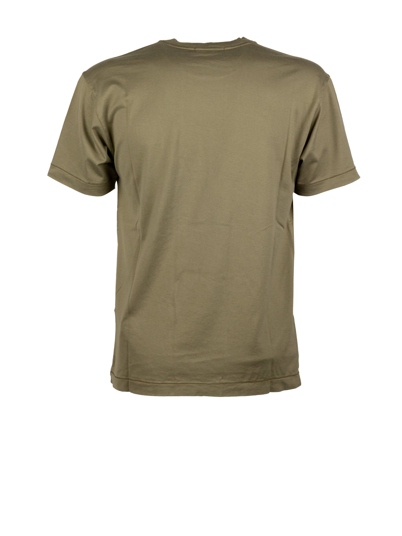 Stone Island T-Shirts And Polos Military Green Cotone